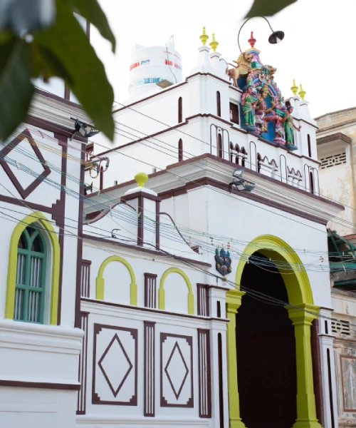 Palaniappa Vilas  - Facad(Mukappu)