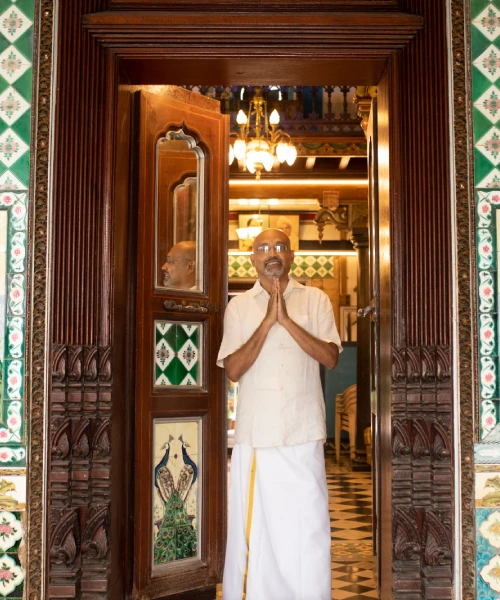 Palaniappa Vilas  - 3 Main Door(mugappu)
